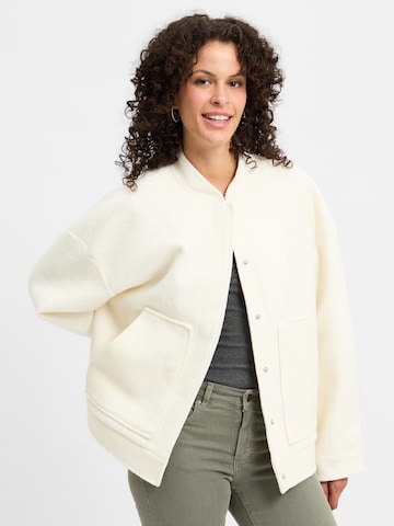 VILA Tussenjas 'Vicelie' in Beige: voorkant