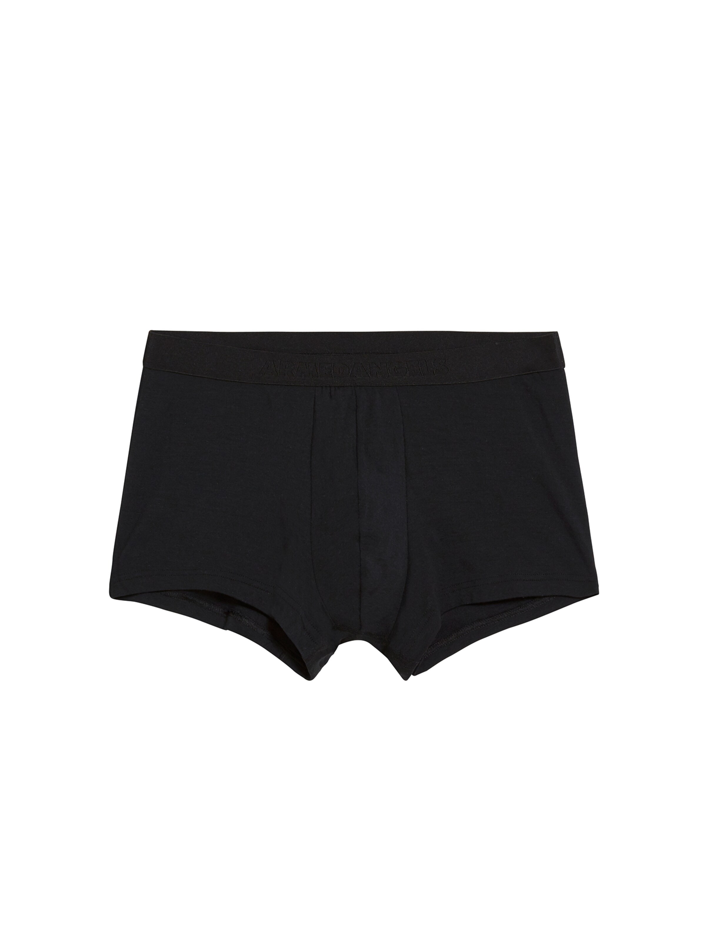 ARMEDANGELS Boxershorts 'KLAAUS' in Zwart: voorkant