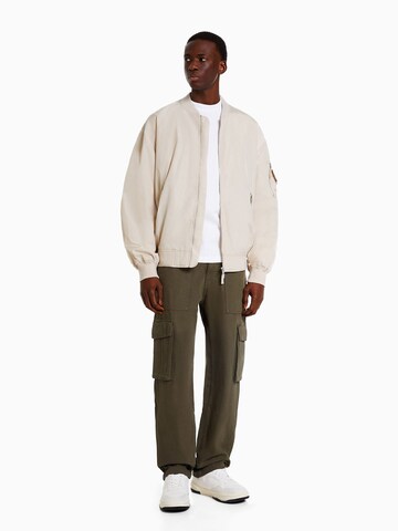 Bershka Between-season jacket in White