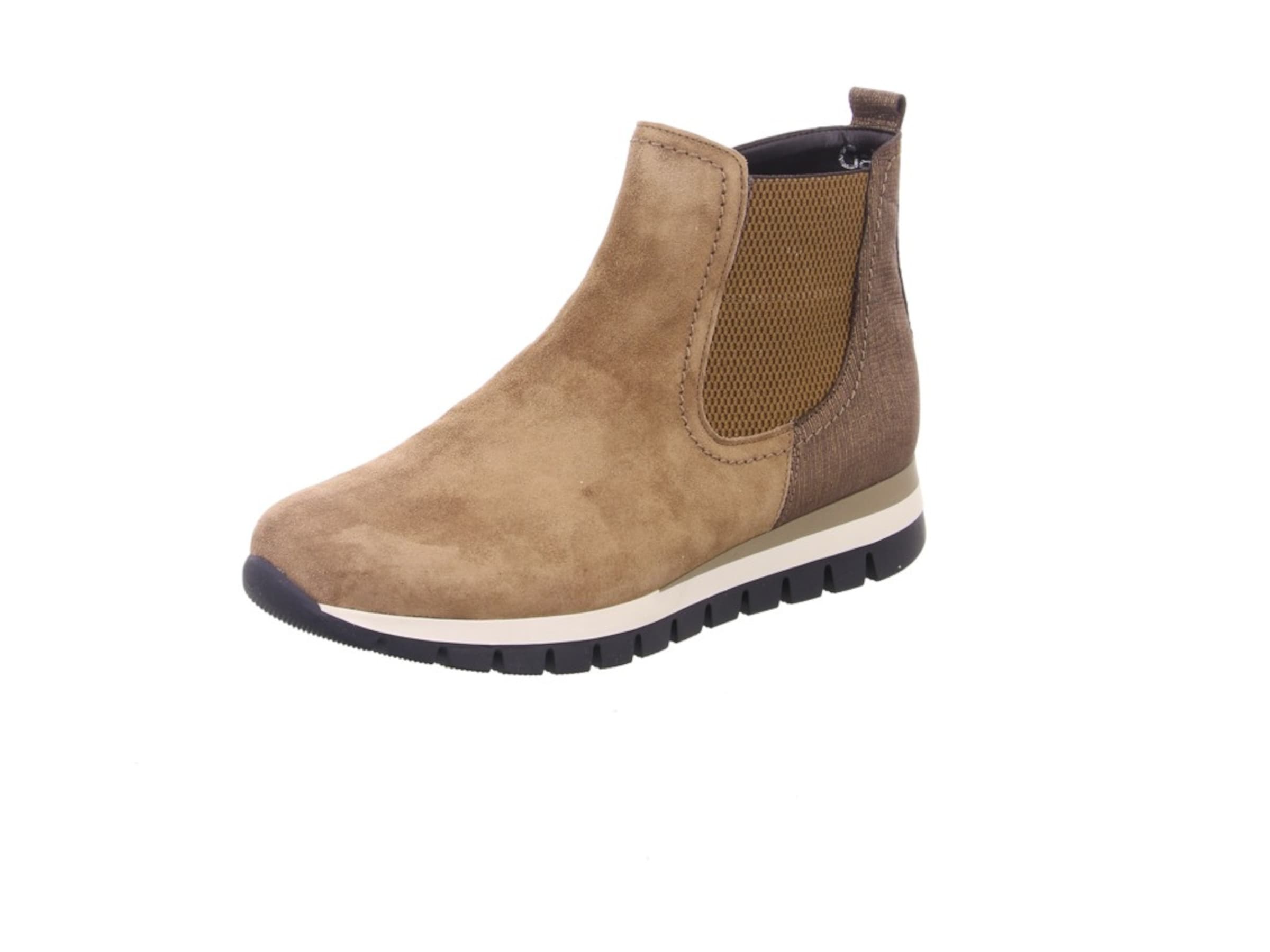 GABOR Enkellaarsjes in Beige: voorkant