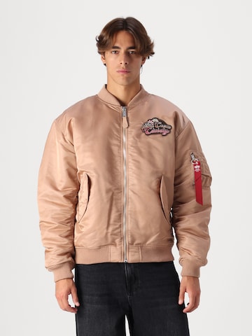 ALPHA INDUSTRIES Overgangsjakke 'MA-1 Candy' i orange