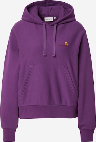 Carhartt WIP Sweatshirt in Lila: Vorderseite