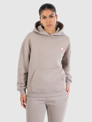 Sweat de sport ' Riva ' Smilodox en marron : devant