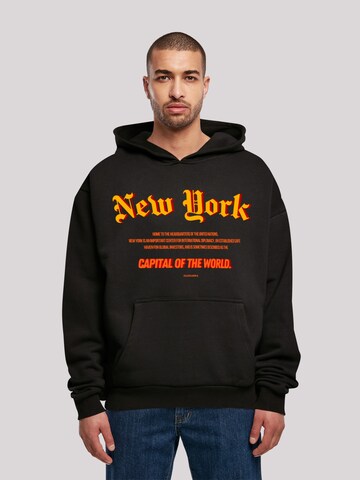 F4NT4STIC Sweatshirt 'New York COTW' in Schwarz: Vorderseite