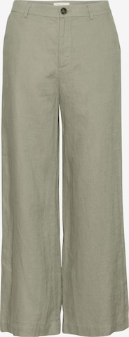 Part Two Wide leg Pants 'Ninnes' in Green: front