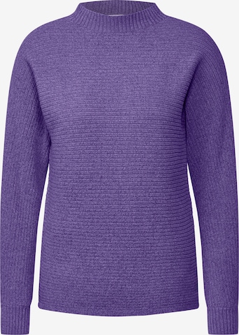 CECIL Pullover 'Chenille' in Lila: Vorderseite