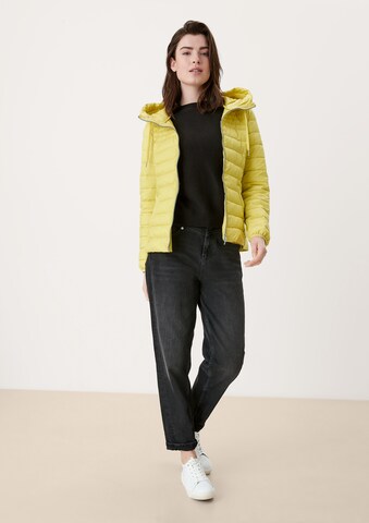 s.Oliver Between-Season Jacket in Yellow