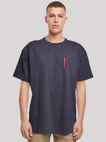 F4NT4STIC Shirt in Blue: front