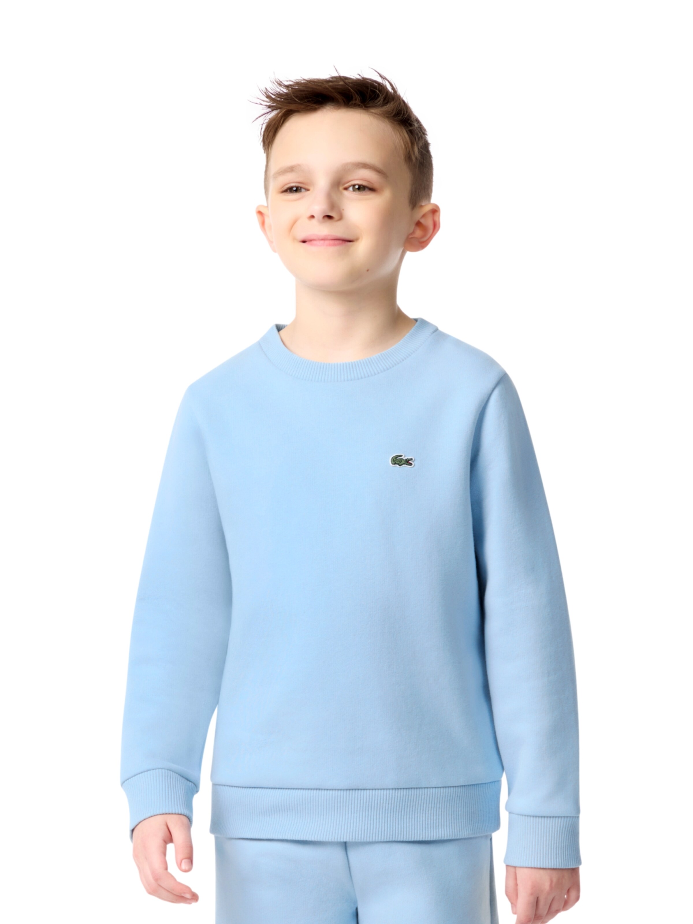 Felpa di LACOSTE in blu: frontale