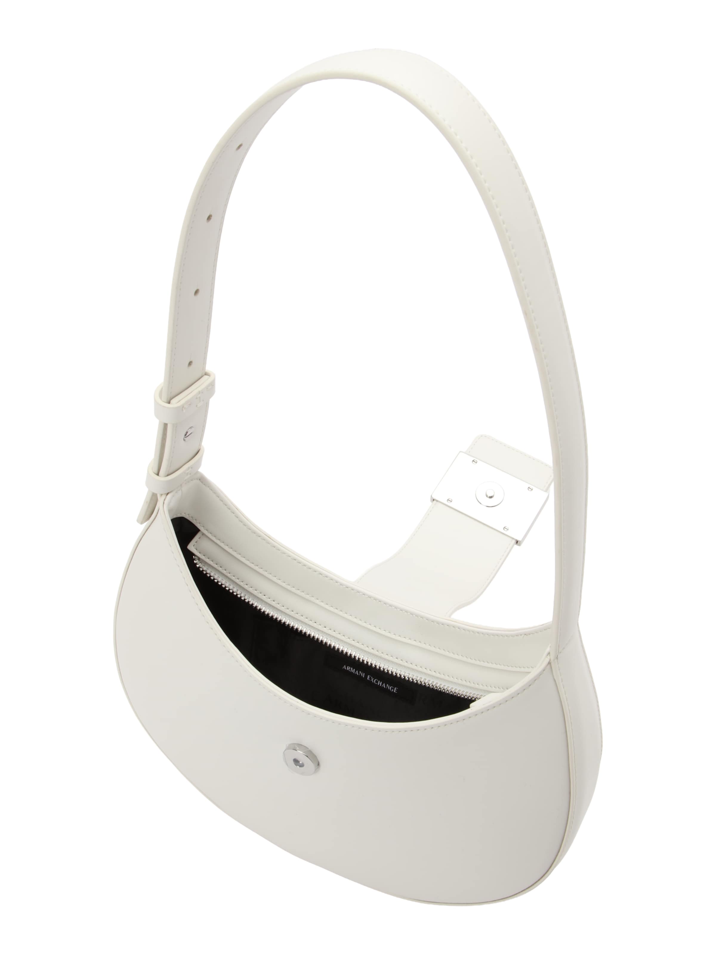 ARMANI EXCHANGE Olkalaukku 'Jodie' värissä valkoinen