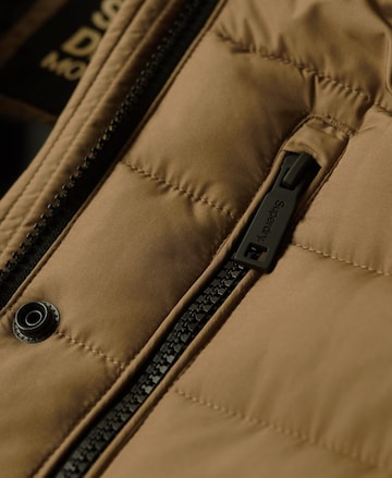 Superdry Winter Jacket 'Fuji' in Beige