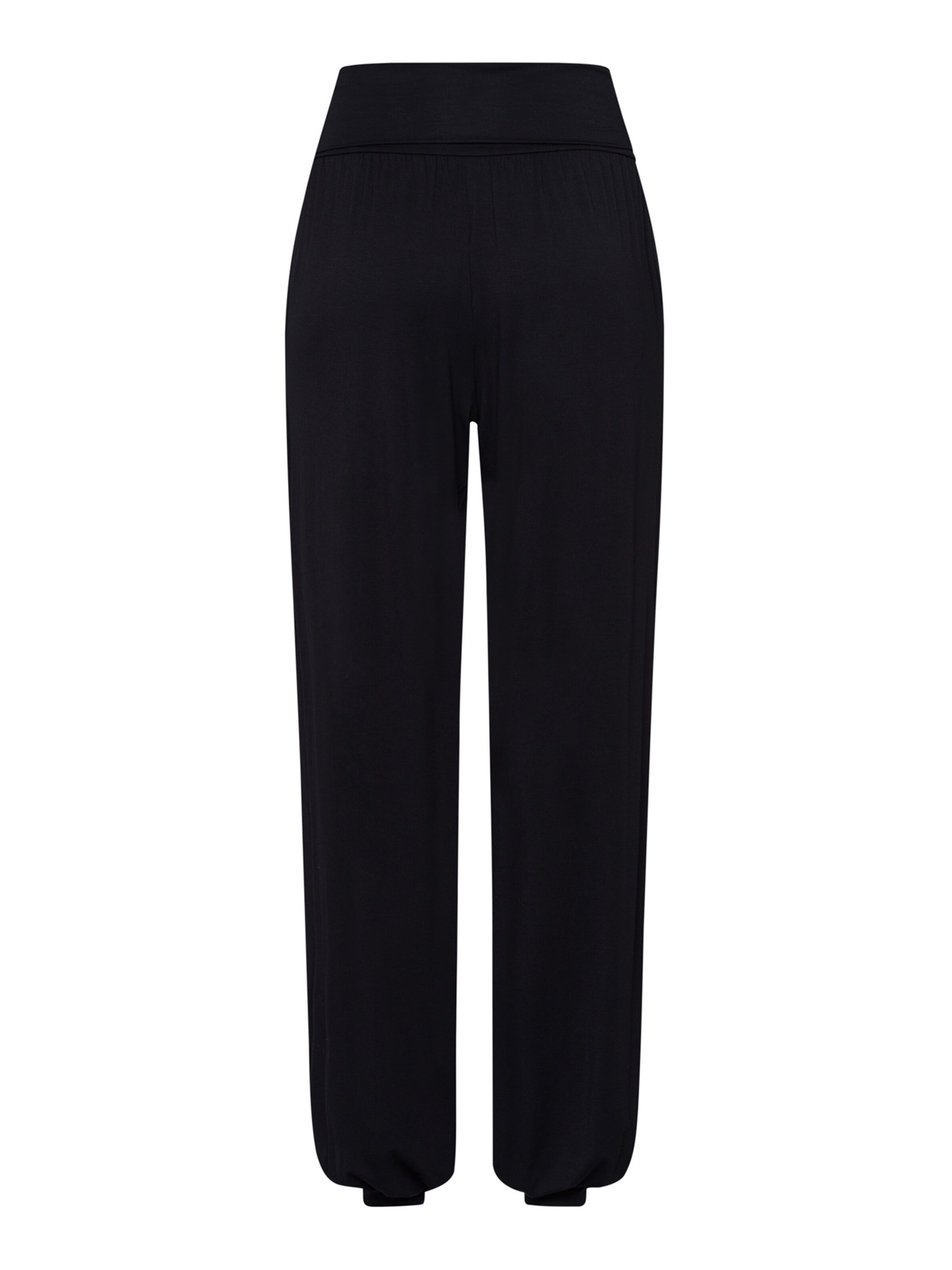 Hanro - Loosefit Calças de desporto ' Yoga ' em preto