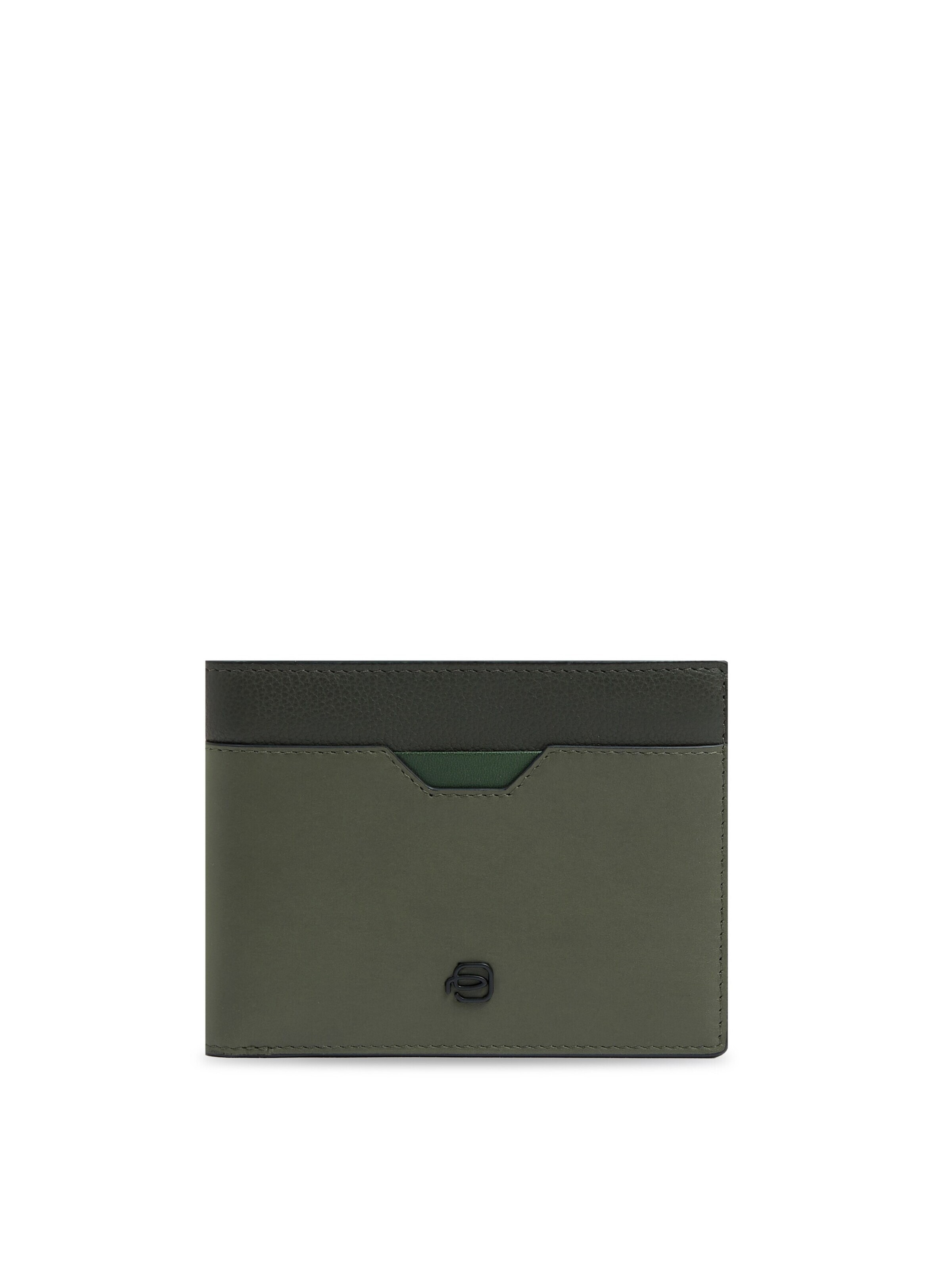 Piquadro Wallet in Green: front
