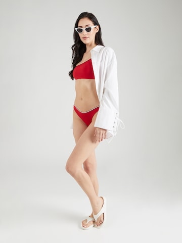 Bustino Top per bikini di Tommy Hilfiger Underwear in rosso