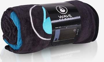 Serviette de plage ' Uno ' Wave Hawaii en noir