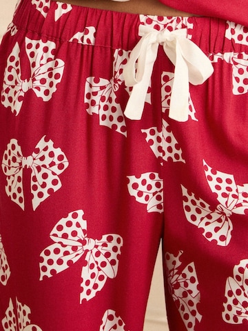 love & roses Πιτζάμα σε κόκκινο