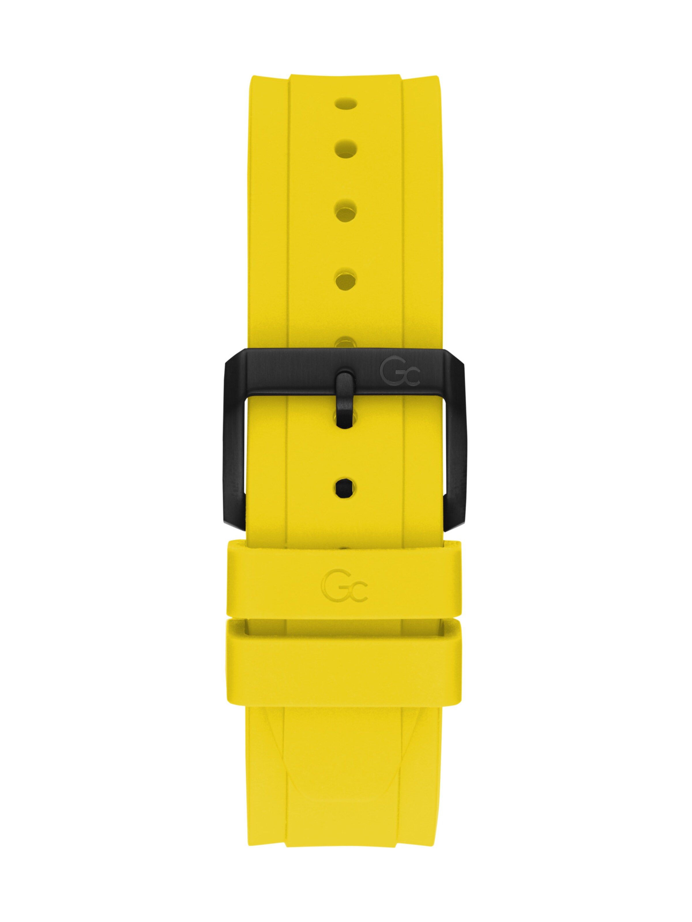 Orologio analogico 'Coussin Shape Racing' di Gc in giallo