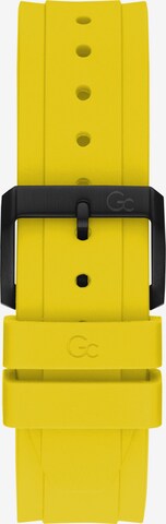 Orologio analogico 'Coussin Shape Racing' di Gc in giallo
