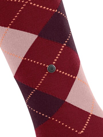 BURLINGTON Over the Knee Socks 'Marylebone' in Red
