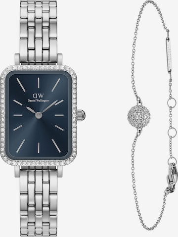 Parure de bijoux Daniel Wellington en argent : devant