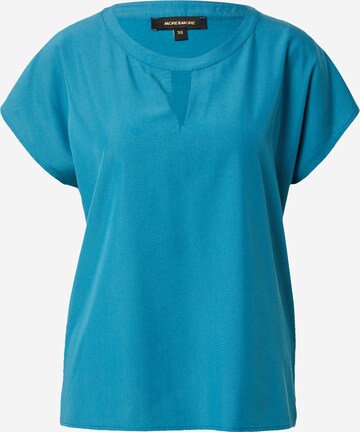 Camicia da donna di MORE & MORE in blu: frontale