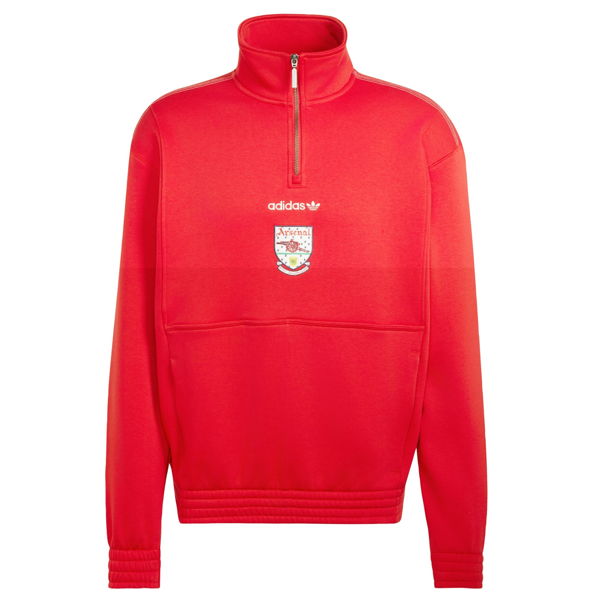 ADIDAS PERFORMANCE Sportsweatshirt 'Arsenal FC EQT' in XXS-XS in rot / knallrot / weiß, Produktansicht