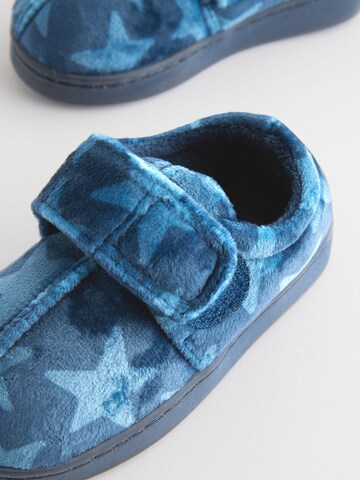 Pantoufle Next en bleu