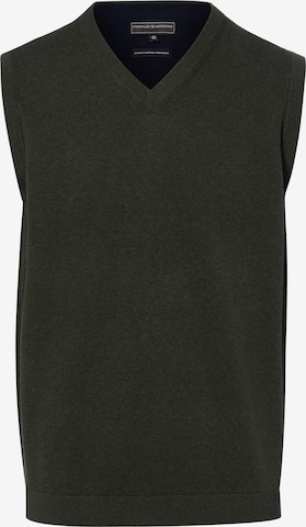 Finshley & Harding Sweater Vest in Green: front
