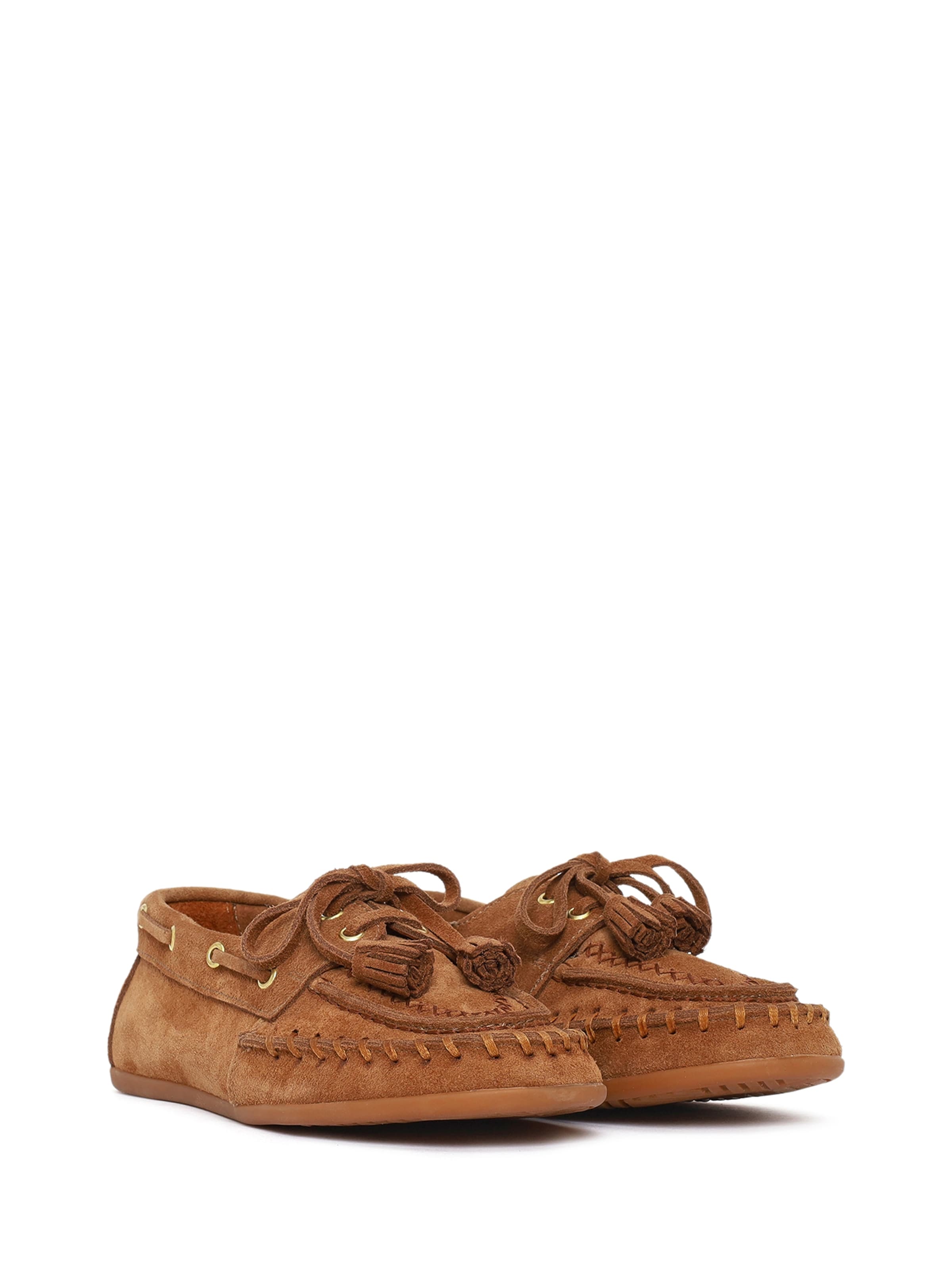 Derimod Mocassins in Bruin