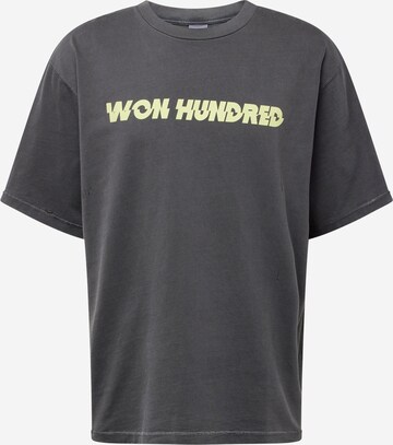 T-Shirt 'LA Staggered' Won Hundred en noir : devant