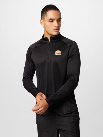 ELLESSE Funktionsshirt 'Bovaro' in Schwarz: predná strana