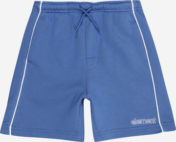 Pantalon de sport 'CORNELL 90s' ELEMENT en bleu : devant