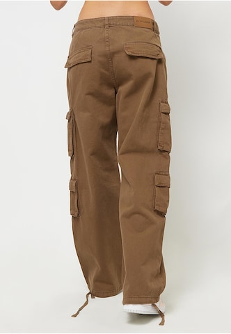 2Y Studios Loosefit Cargohose 'Wega' in Braun