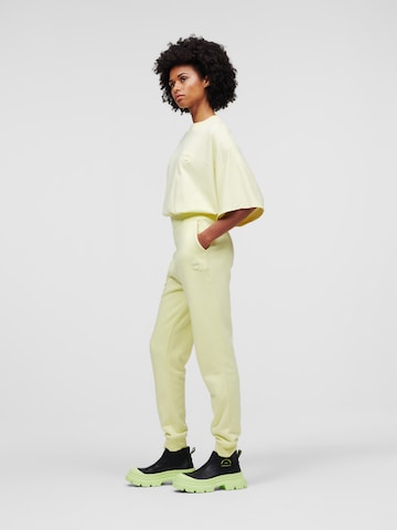 Karl Lagerfeld Υπερμέγεθες μπλουζάκι 'Ikonik 2.0' σε πράσινο