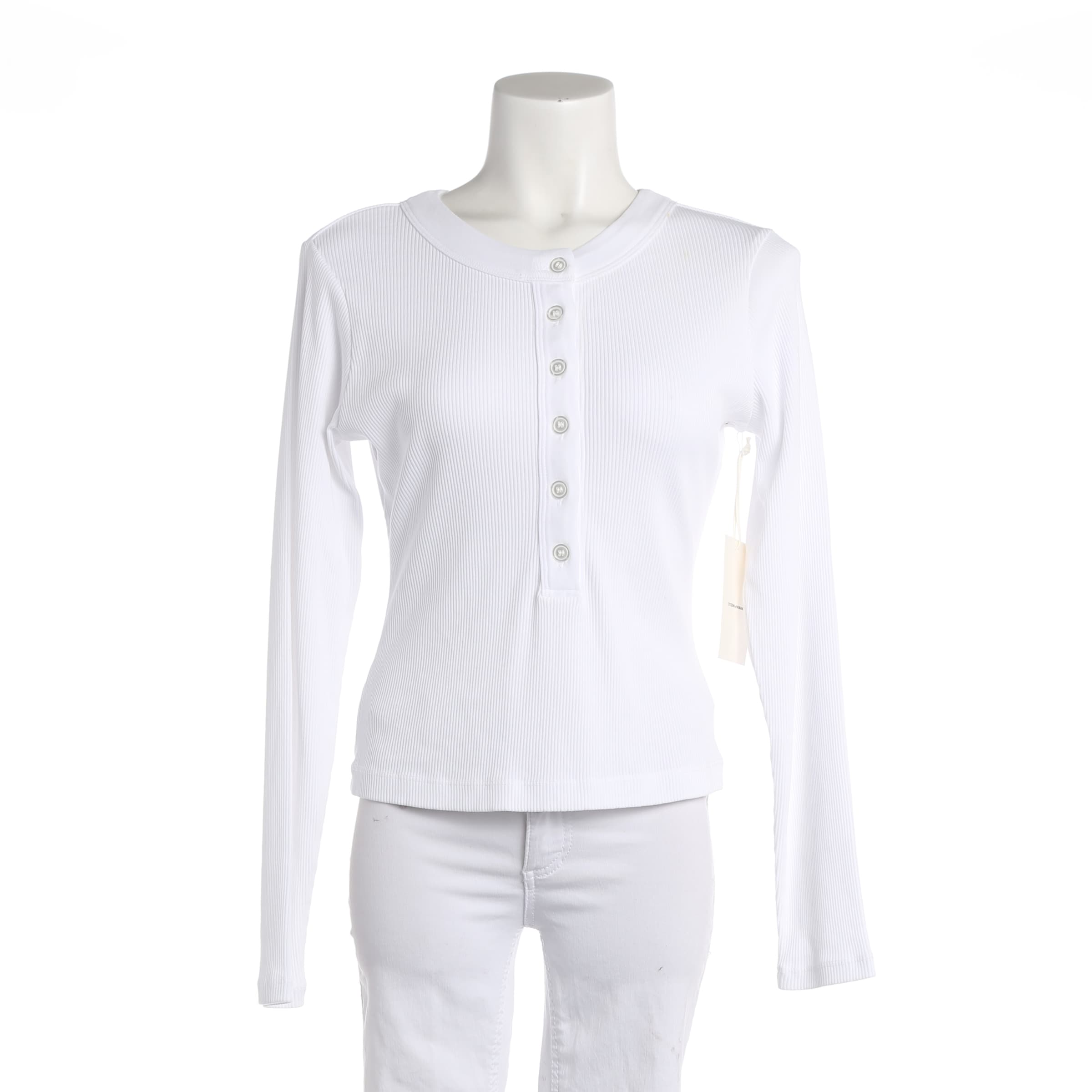 Citizens of Humanity Shirt langarm L in Weiß: Vorderseite