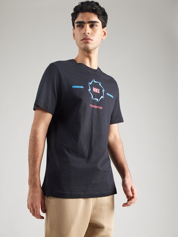 Nike SportswearMajica 'SWSH' - crna boja: prednji dio