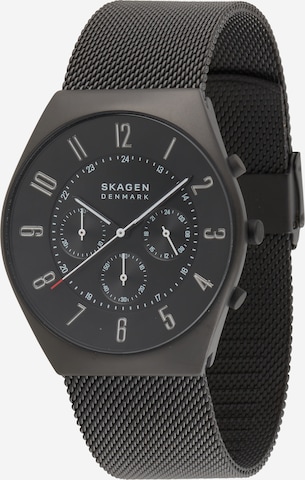 SKAGEN Analoguhr in Schwarz: predná strana