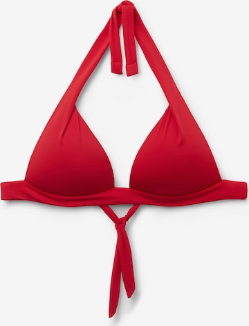 CALZEDONIA Bikinitop 'INDONESIA' in Rot: Vorderseite