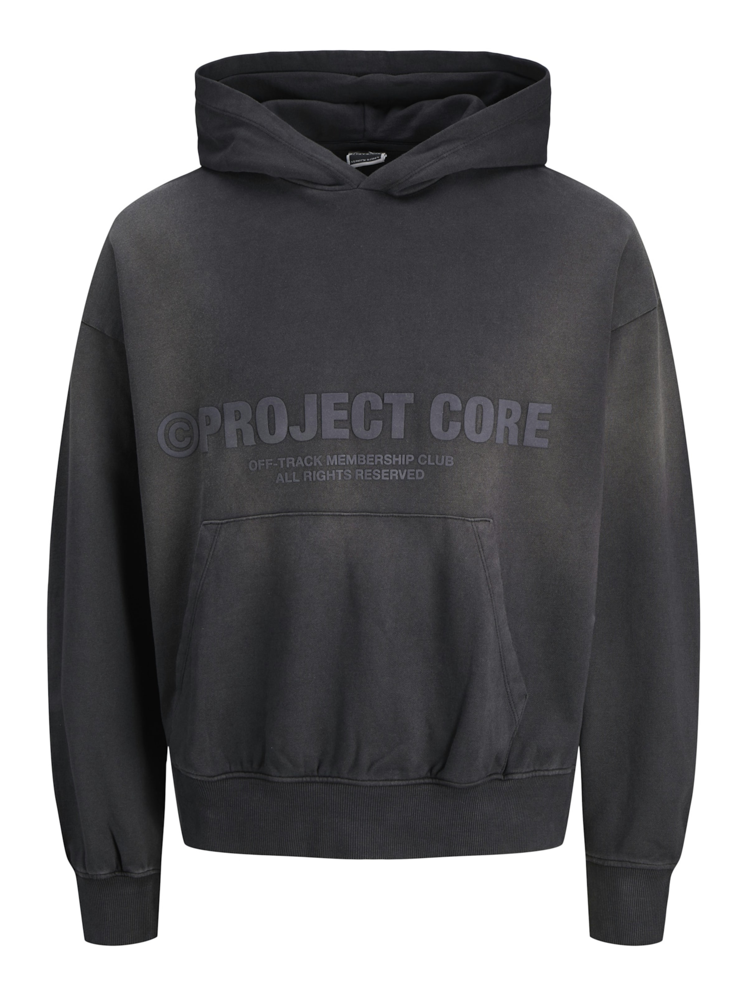 JACK & JONES Sweatshirt in Zwart: voorkant