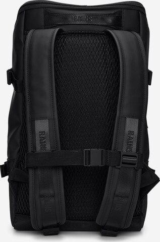 RAINS Rucksack 'Trail' in Schwarz