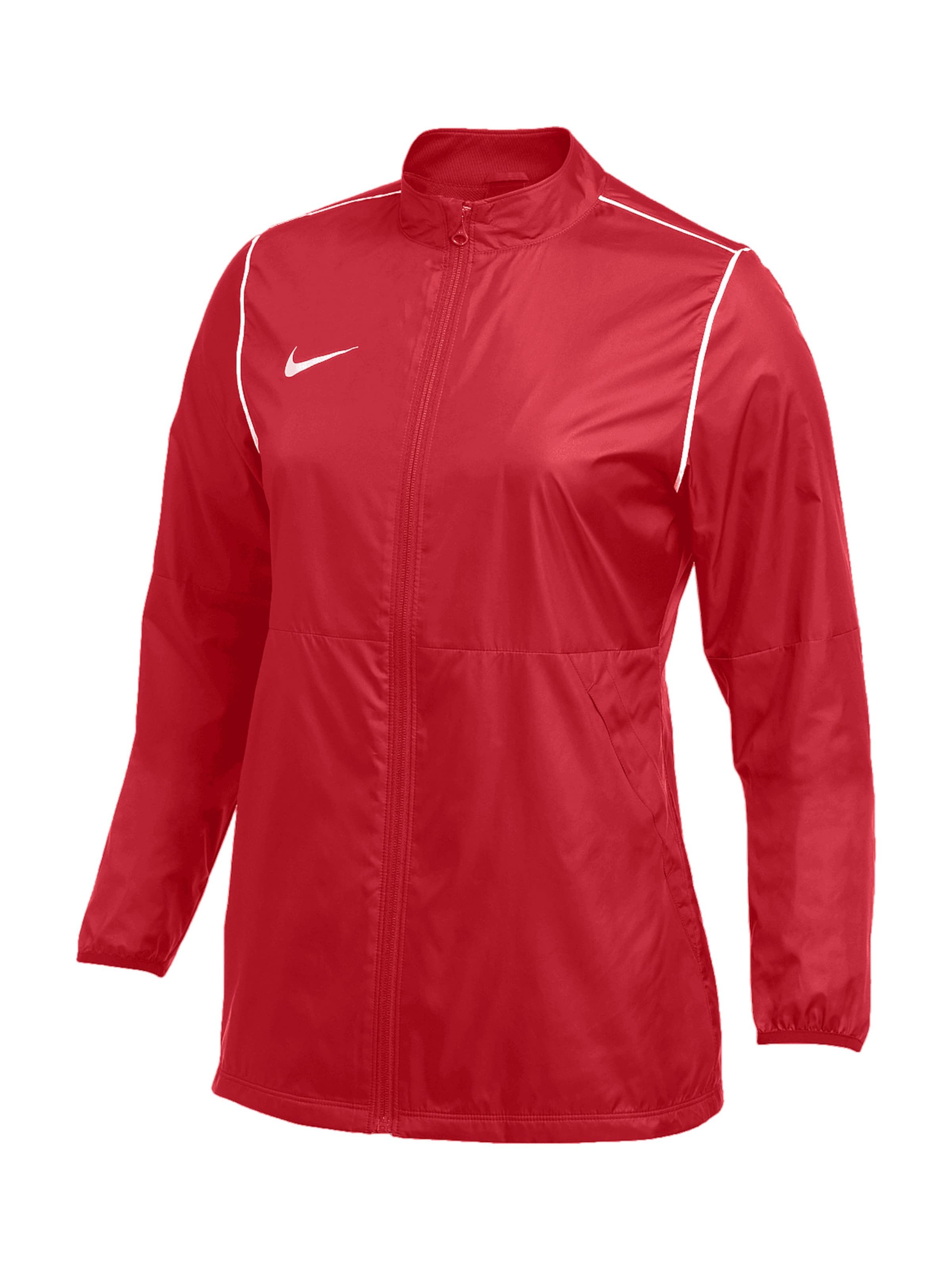 NIKE Sportjacke in rot / weiß, Produktansicht
