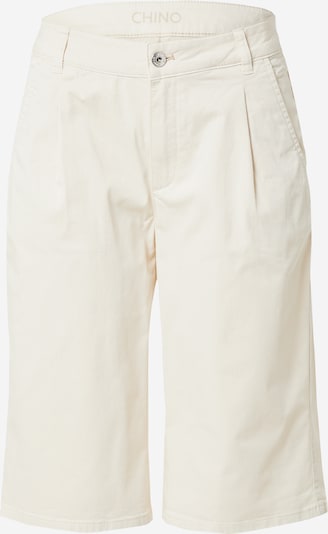 Pantaloni cutați TAIFUN pe alb murdar, Vizualizare produs