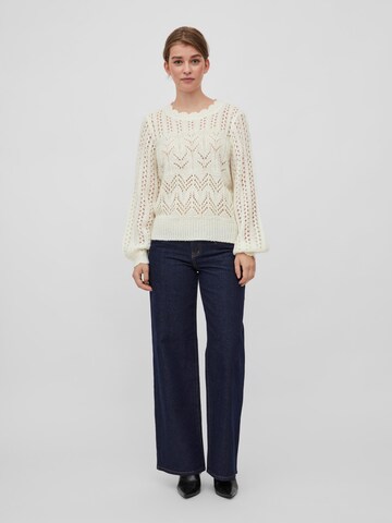 VILA Sweater 'SOFIA' in White