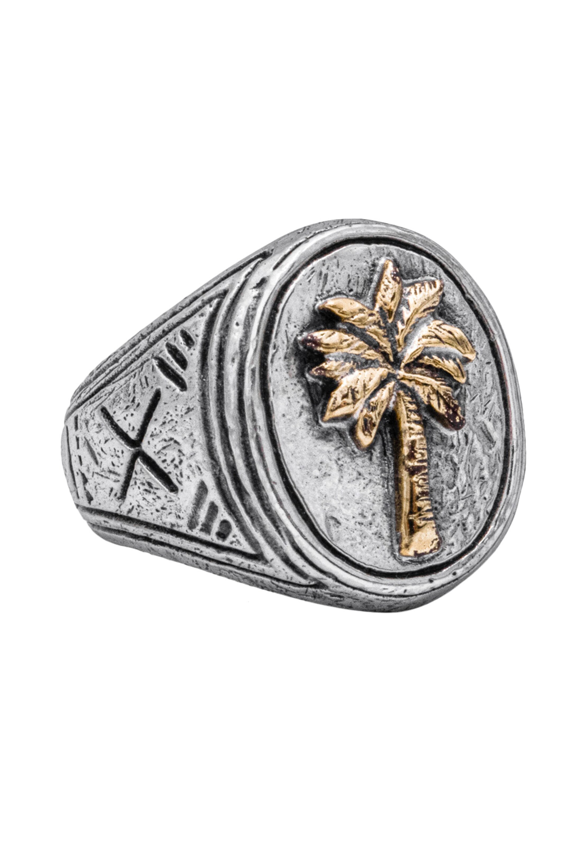 Haze&Glory Ring 'Palmlover' in Silber