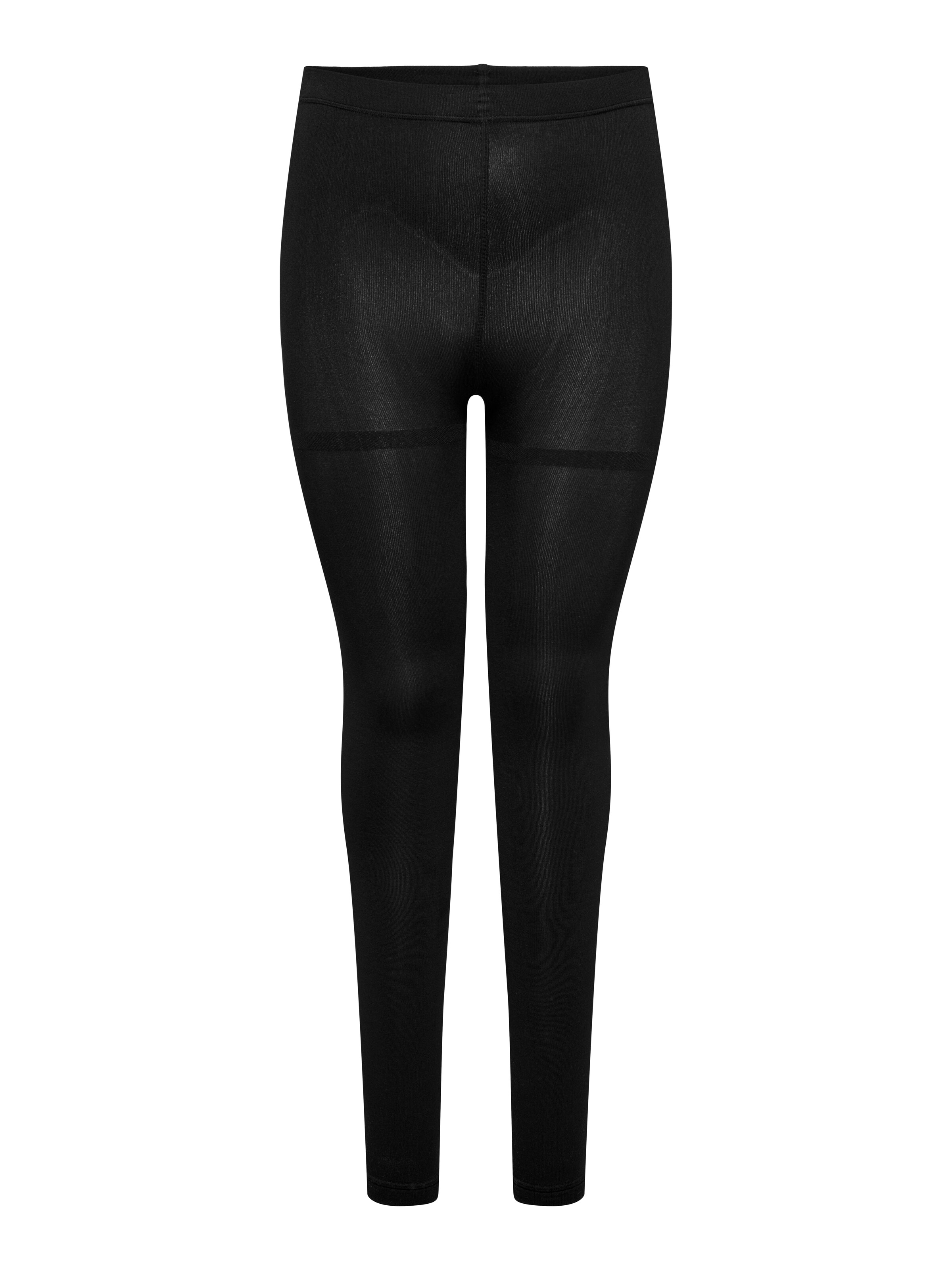 Coupe slim Leggings 'CARKenja' ONLY Carmakoma en noir : devant