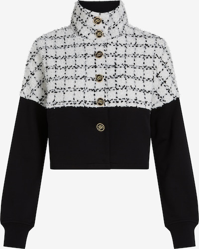 Karl Lagerfeld Prijelazna jakna u crna / bijela, Pregled proizvoda