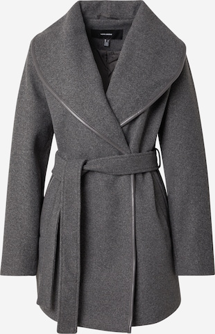 VERO MODA Демисезонное пальто в Серый: спереди
