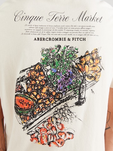 T-Shirt Abercrombie & Fitch en beige
