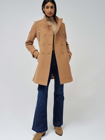 Salsa Jeans Winter Coat 'Grace Long' in Beige