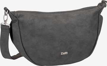 ZWEI Handbag ' Mademoiselle M70 ' in Grey: front